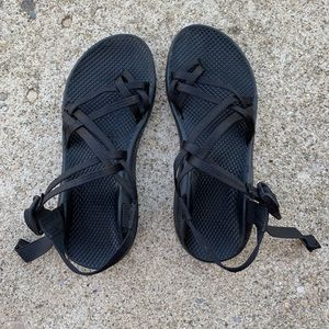 Black 2 strap Chaco